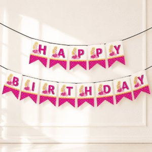 Happy Birthday Character Banner